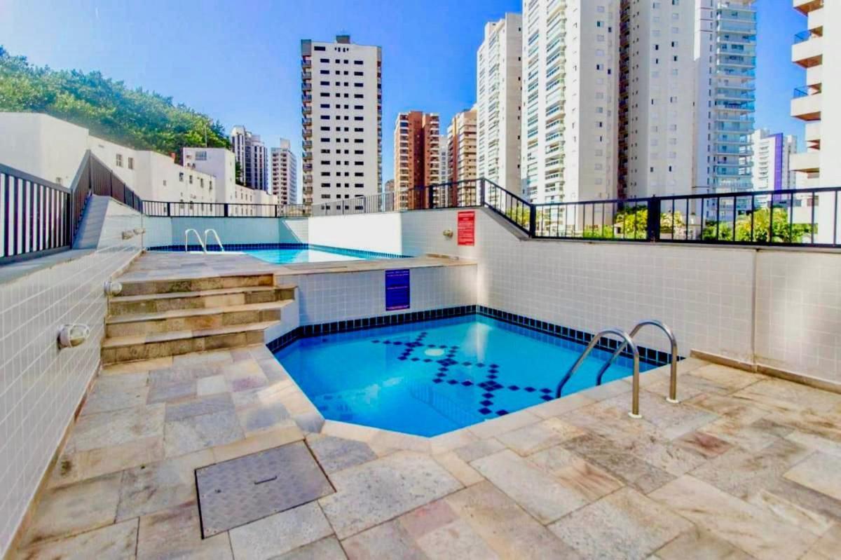 גוארויה Apto Com Piscina 2 Quadras Da Praia מראה חיצוני תמונה
